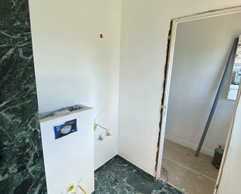 før renovering